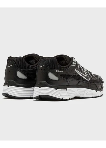 Черные демисезонные мужские кроссовки p-6000 черный Nike