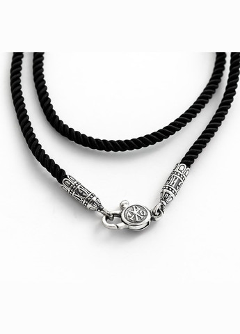 Шелковый шнурок спаси и сохрани 9332 SE, размер Maxi Silver (337133091)