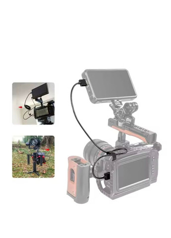 Ультратонкий кабель HDMI — HDMI v2.0 4K у чорному кольорі 1 м China (366874384)