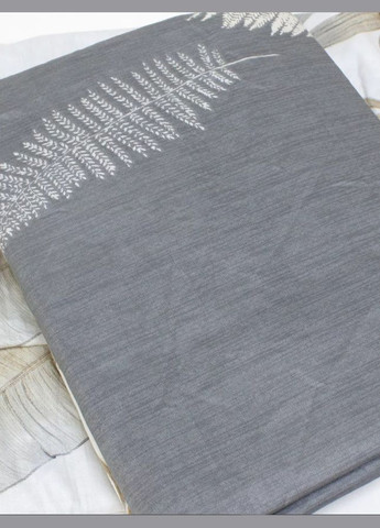 Фабричное хлопковое постельное белье классаА Полуторный Белый с коричневым 145 х 210 (24585205) No Brand (308754459)