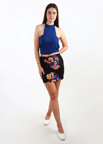 Черная кэжуал юбка Junker