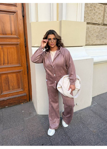 Женский замшевый костюм FINO Mode (361120465)