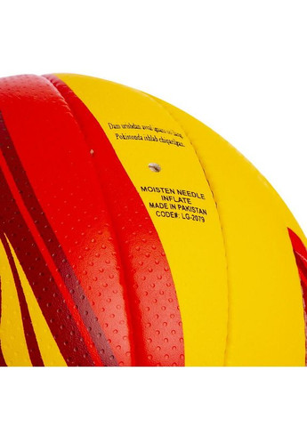 Мяч волейбольный Желтый-красный-бордовый (размер 5) LG2079 Ballonstar (369141705)