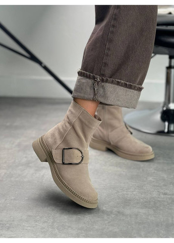 Зимние зимние замшевые ботинки Helen из натуральной замши