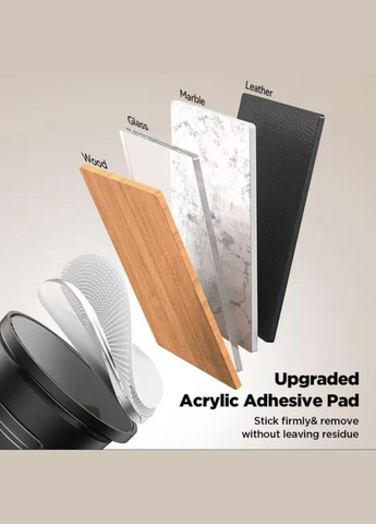 Органайзер фиксатор кабеля держатель менеджмент для провода зажим стяжка самоклеящийся клипса магнитный 9 шт Черный Joyroom (340276205)