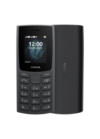 Мобильный телефон 105 SS 1 sim 2023 Charcoal (1GF019EPA2C01) Nokia (282928317)