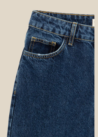 Джинсы Mom Fit женские WBC02449 Синий shop (2000990872487) LAWA - (329057678)