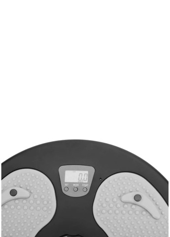 Диск здоров'я масажний з магнітами і лічильником чорно-сірий Queenfit (361952923)
