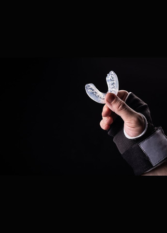 Капа, капа для бокса, капа для мма, одинарная (взрослая), цвет прозрачный 87146 World Sport (333986259)