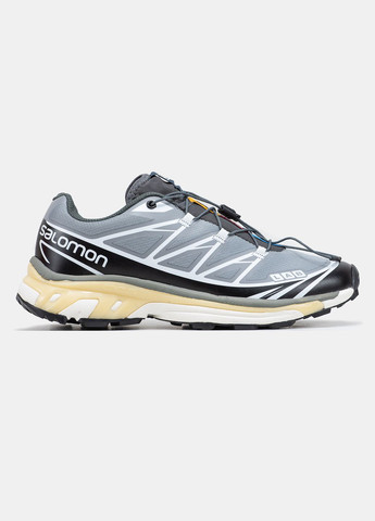 Сірі всесезон кросівки чоловічі salomon xt-6 soft ground grey | саломон хт-6 софт граунд сірі No Brand