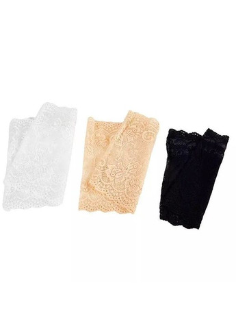Невагомі пов’язки проти натирання стегон, Мереживні жіночі бандалетки на силіконі, Смужки від натирання No Brand пов’язки проти натирання стегон білі (360428649)
