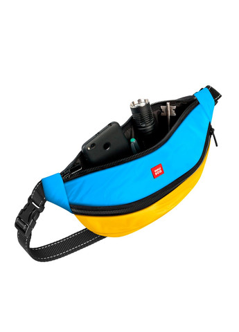 Поясная сумка-бананка Family, "Colors of freedom", размер 33х17х10 см WAUDOG (331431299)