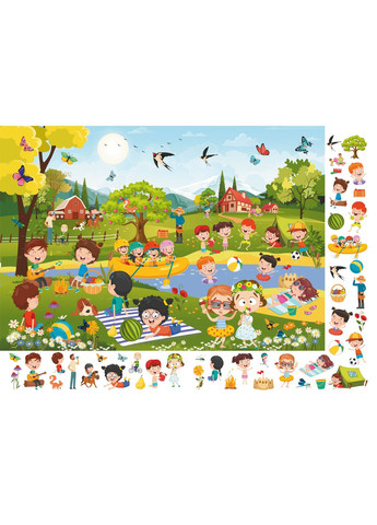 Книга-картона. Большой иммельбух. Времена года Кристал Бук (333654479)