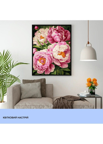 Набір для розпису по номерах "Квітковий настрій" 40*50 см, IDEA2-GX47323, ТМ "" 99IDEAS (369734368)