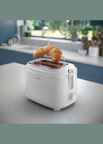 Тостер Series 3000 900Вт, пластик, підігрів,разморозка, білий Philips (315434771)