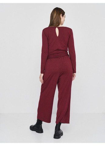 Комбінезон Old Navy однотонний бордовий кежуал