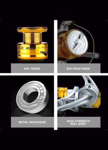 Рыболовная катушка металлический механизм NF MJX (329185556)