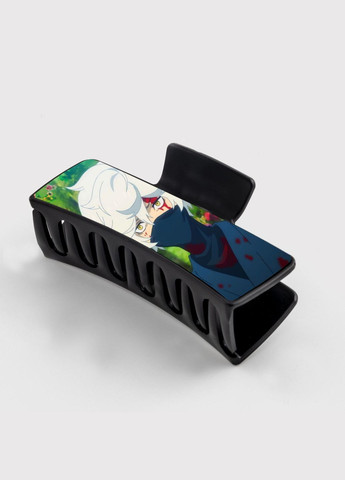 Заколка крабик для волосся Аніме Пекельний рай #0001 чорний No Brand (315631237)