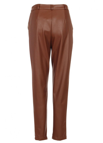 Жіночі коричневі брюки з екошкіри (ll171180017) LadyLike (371191319)