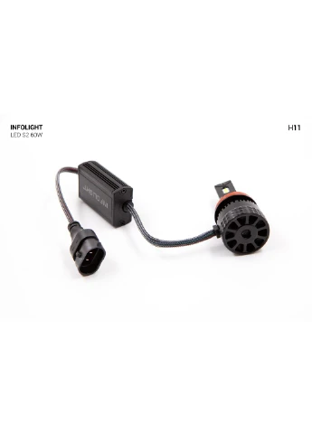 Комплект светодиодных ламп S2 H11 60W Infolight (361869533)