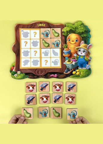 Дитяча настільна гра "Судоку" (ПСД297) PSD297, 70 фішок No Brand (339779568)