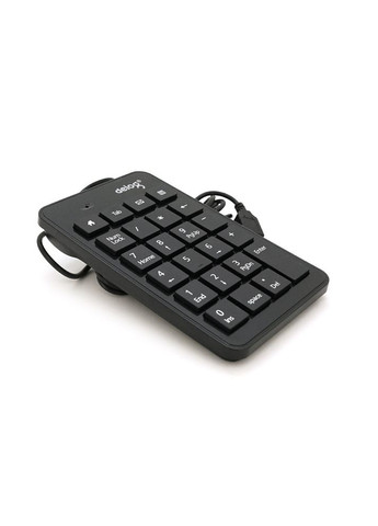 Цифрова клавіатура USB Deyilong DY-900 для ноутбука, довжина кабеля 130см, Black, 23к, Box Voltronic (351431439)