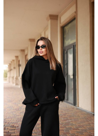 Женский костюм оверсайз на флисе No Brand Р1559-7089 (365815453)