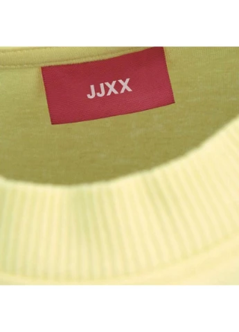 Футболка basic,жовтий з принтом,JJXX Jack & Jones - (349461749)