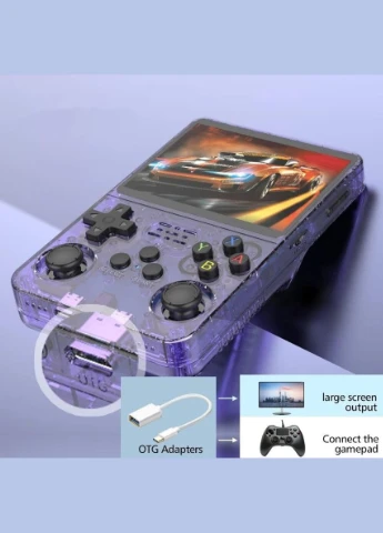 Портативная игровая консоль Data Frog R36s Purple (R36sPurple) Intex (300677837)