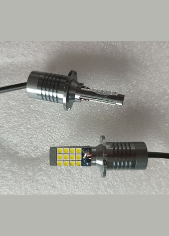 Компактна світлодіодна лампа H3 LED 3030 24 SMD Біла No Brand (324836243)