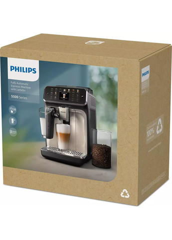 Кавомашина автоматична Series 5500 LatteGo EP5547/90 Philips (360404341)