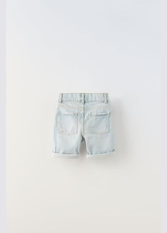 Джинсовые шорты для мальчика 164 размер голубые 6186699427 Zara (296287253)