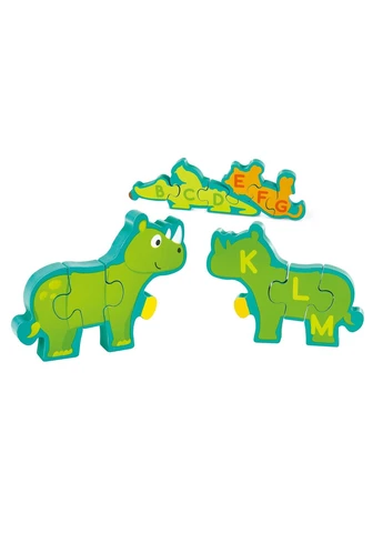 Пазл-алфавит деревянный Парад зверей 26 эл. (E1627) Hape (339783976)