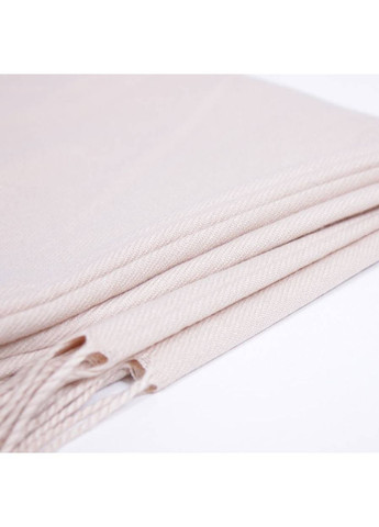 Палантин женский теплый кремовый 240803-6 большой De Esse (305054011)