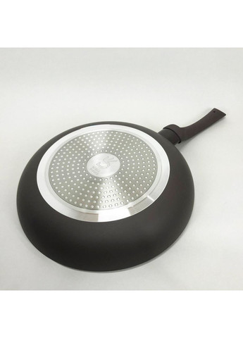 Сковорода з індукційним дном WD-1018B 28 см, Сковорідка фірмова, Глибока сковорідка KW-242 для кухні Well Done (365812816)