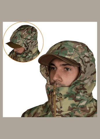 Комбинированная демисезонная куртка cm talker ofthell multicam Camotec
