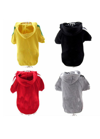 Толстовка для собак однотонная Pet Style "Спорт" Серая M No Brand - (323233529)