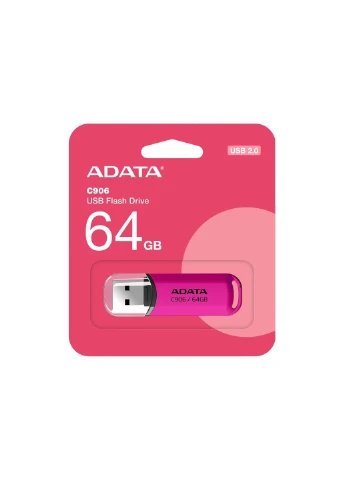 Флеш-накопичувач USB 2.0 C906 64Gb Purple Pink ADATA (398311119)