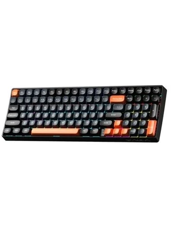 Клавіатура S100,, USB Type-C, механічна (перемикачі Brown), Rainbow LED підсвічування, 99 кнопок, 1.2 м, EN/UA () 6948391203157 Aula (395347862)