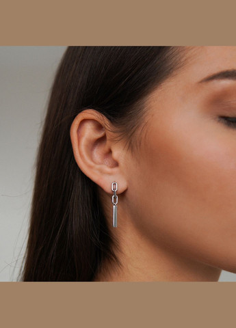 Серьги Неповторимость Minimal (338797640)
