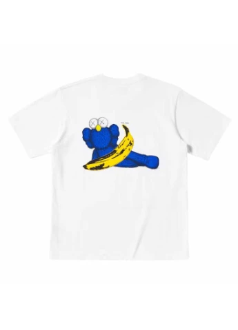 Футболка Kaws Warhol White 341-471321 Uniqlo (399379822)
