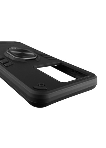 Чохол для телефона Blade A54 броньований з магнітним кільцем-тримачем на зтє блейд а54 чорний ZTE (366234113)