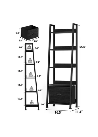 Етажерка для ванної з дерева Валтес венге (ВЖТ-014612) No Brand (328209881)