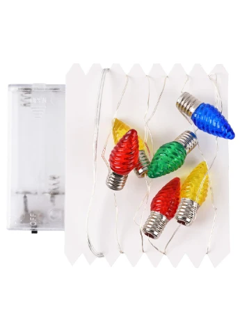 Електрогірлянда Шишки 10 LED 1.65 м Тепло-білий (801209) YES! Fun (367954416)