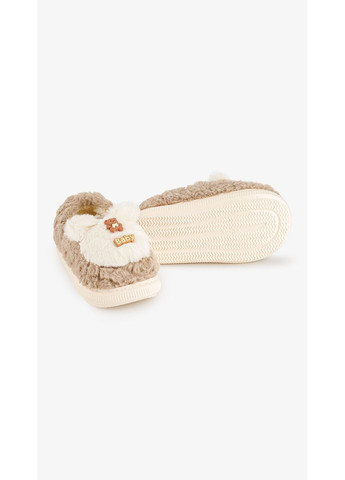 Бежевые тапочки для девочки 855-16 бежевый shop (2000999326936) Luck Line