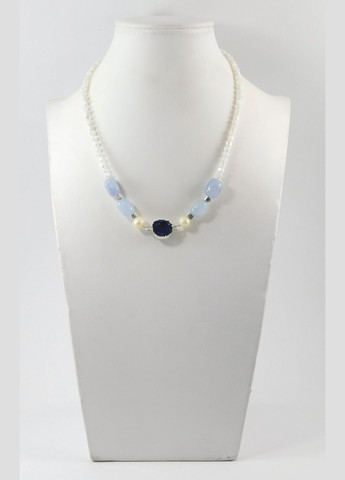 Ожерелье "Карибы" Жемчуг, Перламутр, Аквамарин Fursa fashion (322314812)