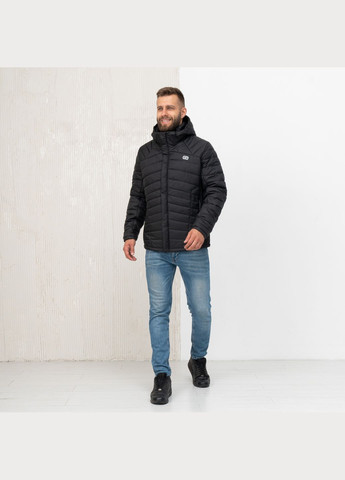 Черная демисезонная демисезонная мужская куртка большого размера SK