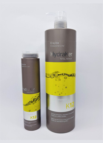 Шампунь для відновлення волосся HydraKer K12 Keratin Hair Botox 250 мл Erayba - (300860164)