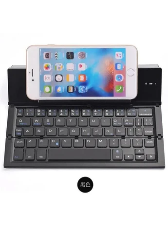 Бездротова клавіатура складана GK608 Foldable Bluetooth Keyboard Black P&S (329188034)