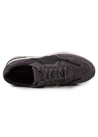 Серые демисезонные кроссовки мужские бренда 9200453_(1) ModaMilano
